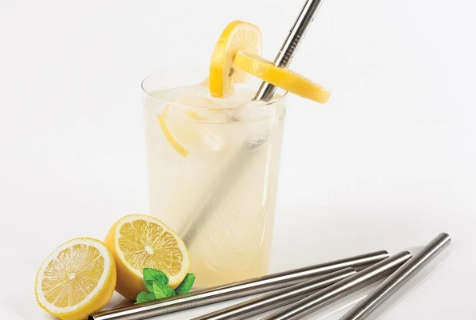 Stainless steel straw set 7pcs straw set Straw with brush